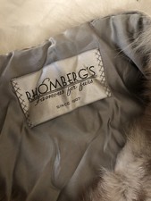 RHOMBERGS Vintage Silver fox 1960 s Fur Stole