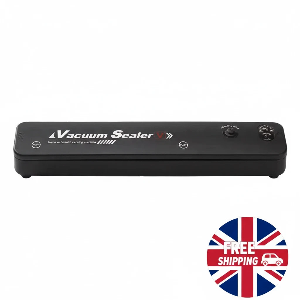 Electric Vacuum Sealer Food Saver Machine w/ Bags for Meat Storage UK Stock