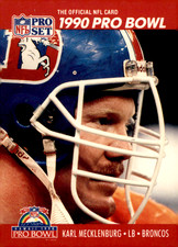 1990 Pro Set - Pro Bowl Karl Mecklenburg #355