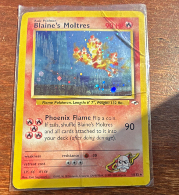 Blaine's Moltres #1 (Gym Heroes (2000))