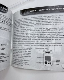 Armada (Sega Dreamcast, 1999) Game, Case, Manual - Tested and Working