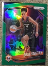 2025 Panini Prizm WNBA Bria Hartley Green Refractor Connecticut Sun