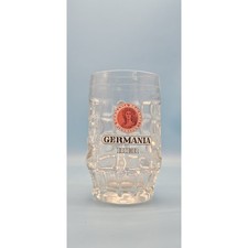 Germania Wiesbaden Krug 0,3l altes Bierglas alt Brauerei Glas Bier Pils