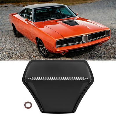 For Dodge Charger 1969-1987 Car Air Flow Intake Scoop Hood Decorative Vent Cover