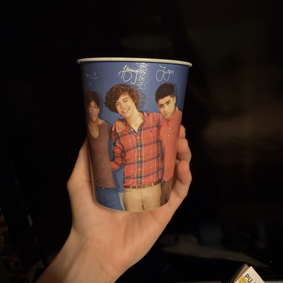 One Direction 1D Collector Cup Plastic 16oz Favor Party Cup Boy Band | eBay