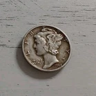 1944-S XF Mercury Dime - 90% Silver - Free Shipping! #3