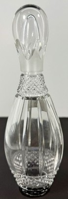 Rückl Bohemia Crystal Bowling Pin Sculpture 8'' Czech Republic 24% Lead Crystal