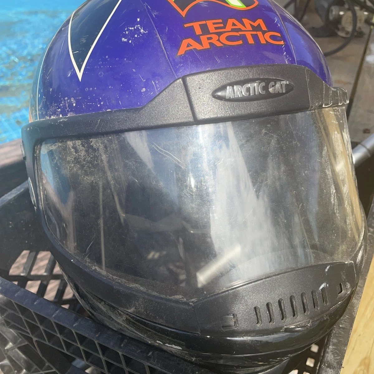 Arctic Cat フルフェイス Mサイズ　黒赤 Used 2021 Arctic Cat M 8000 Mountain Cat Alpha One 165 Dynamic