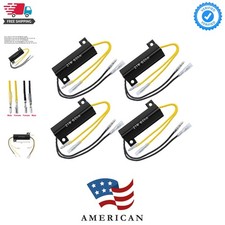 4PCS 12V Motorcycle Resistor 21W 6Ohm LED Load Resistors for Motorcycle Motor...