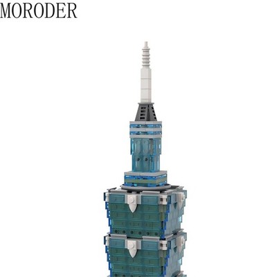 MOC-136995 Taipei 101 skyscraper 1:800 building 