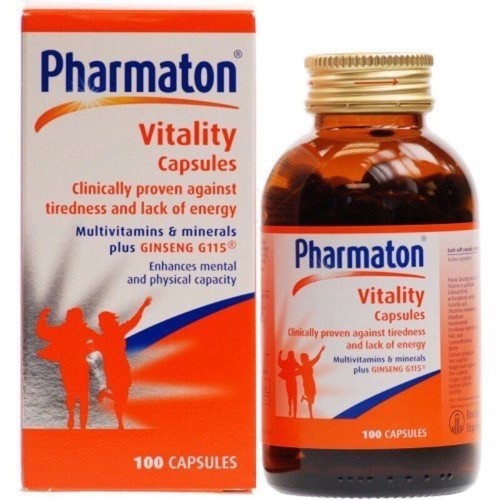 2X Pharmaton Standardized Ginseng Extract G115 100Tab Multivitamin & Multiminera - Picture 3 of 6