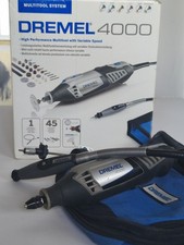 Dremel 4000 Multi-Tool with Flex-shaft Attachment rotary tool plus bag