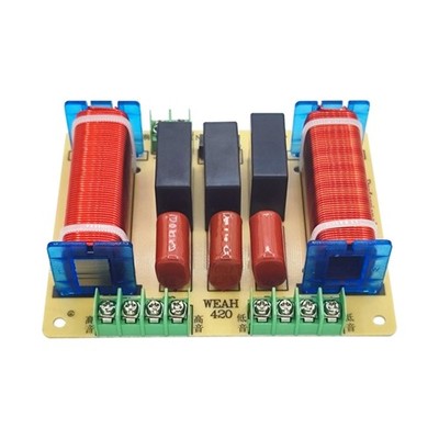 Audiophiles Crossovers Kit for Speakers, 400W Power Rating, Customizable