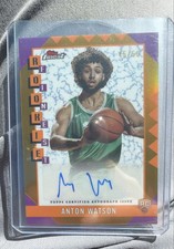 2024-25 Topps Finest - Rookie Finest Autographs Anton Watson, Anton Watson...