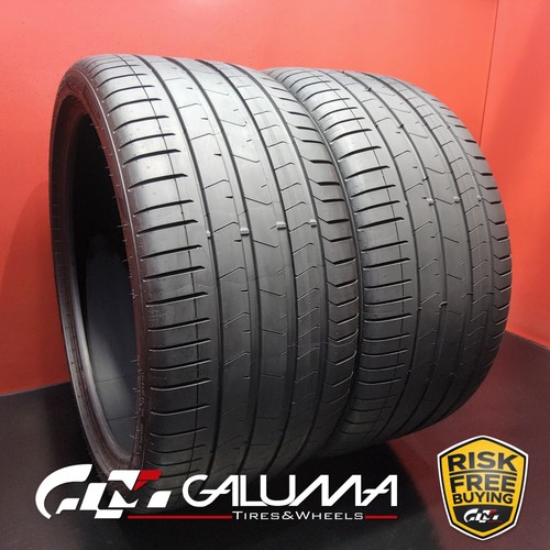 Set of 2 Tires LikeNEW Pirelli P-Zero (PZ4) ★1 XL 315/30R22 315/30/22 107Y 96448