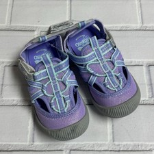 OshKosh Everplay Flexible Outsole Bump Toe Sandal Toddler Size 8 Purple Lilac