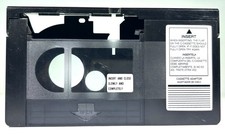VHS-C Cassette Adapter Manual Camcorder Tape Converter VCR No Battery Required
