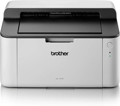 Brother HL-1110 Mono Laserdrucker - Einzelfunktion, USB 2.0, A4 Drucker + Toner