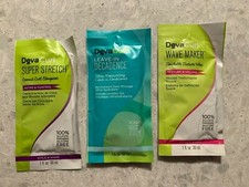 DevaCurl leave-in decadance, waver maker super stretch curl elongator samples