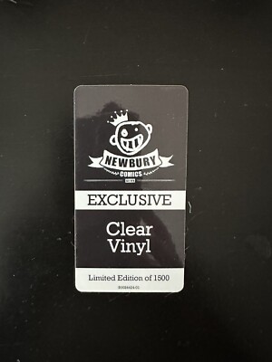 Replacement Hype Sticker for Lorde Pure Heroine Newbury Comics Clear Vinyl