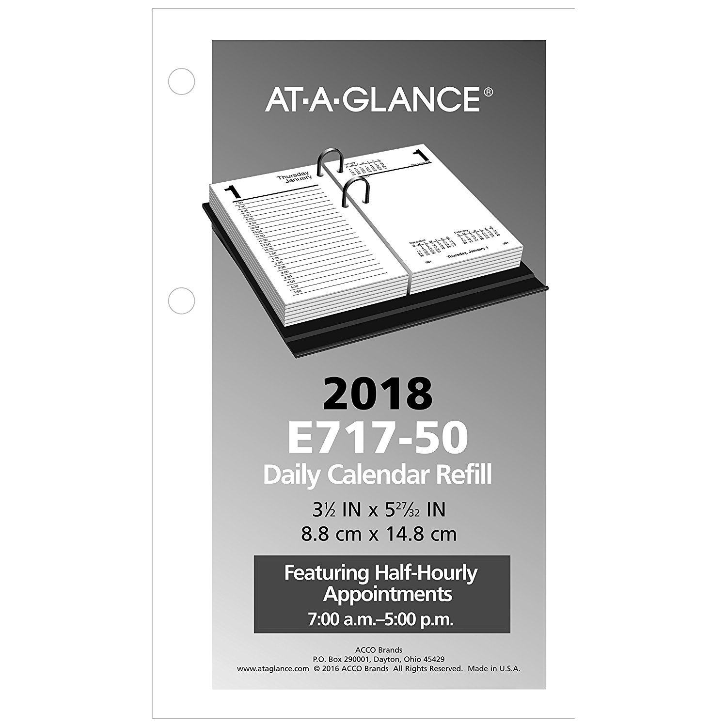 at a glance calendars