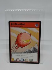 NEOPETS TCG Hannah and the Ice Caves EVIL SNOWBALL 116/150 Trading Card