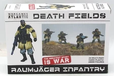 Wargames Atlantic WAADF001 Raumjäger Infantry (Death Fields) Paratroopers