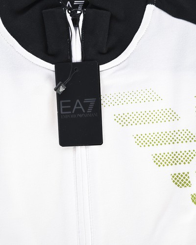 Emporio Armani Ea7 Sweatshirt Man White 6GPM14 PJ05Z 1100 Sz. XXL MAKE OFFER - Picture 7 of 11