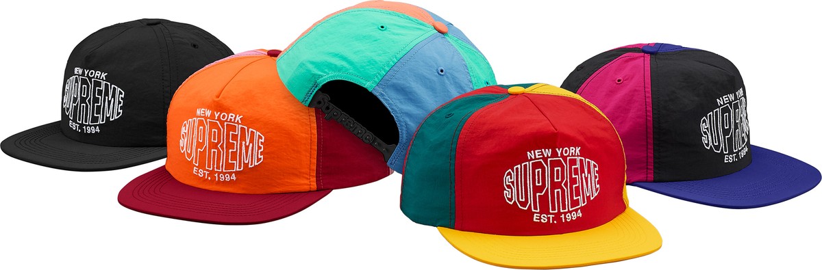 18SS /Supreme Pinwheel Nylon 5-Panel Cap ナイロン キャップ Supreme Pinwheel Nylon 5-Panel Cap Black Blue S/S 18 | eBay