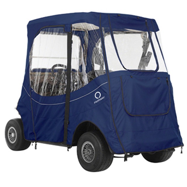Classic Accessories EZGO TXT and RXV 2 Passenger Navy Golf Cart