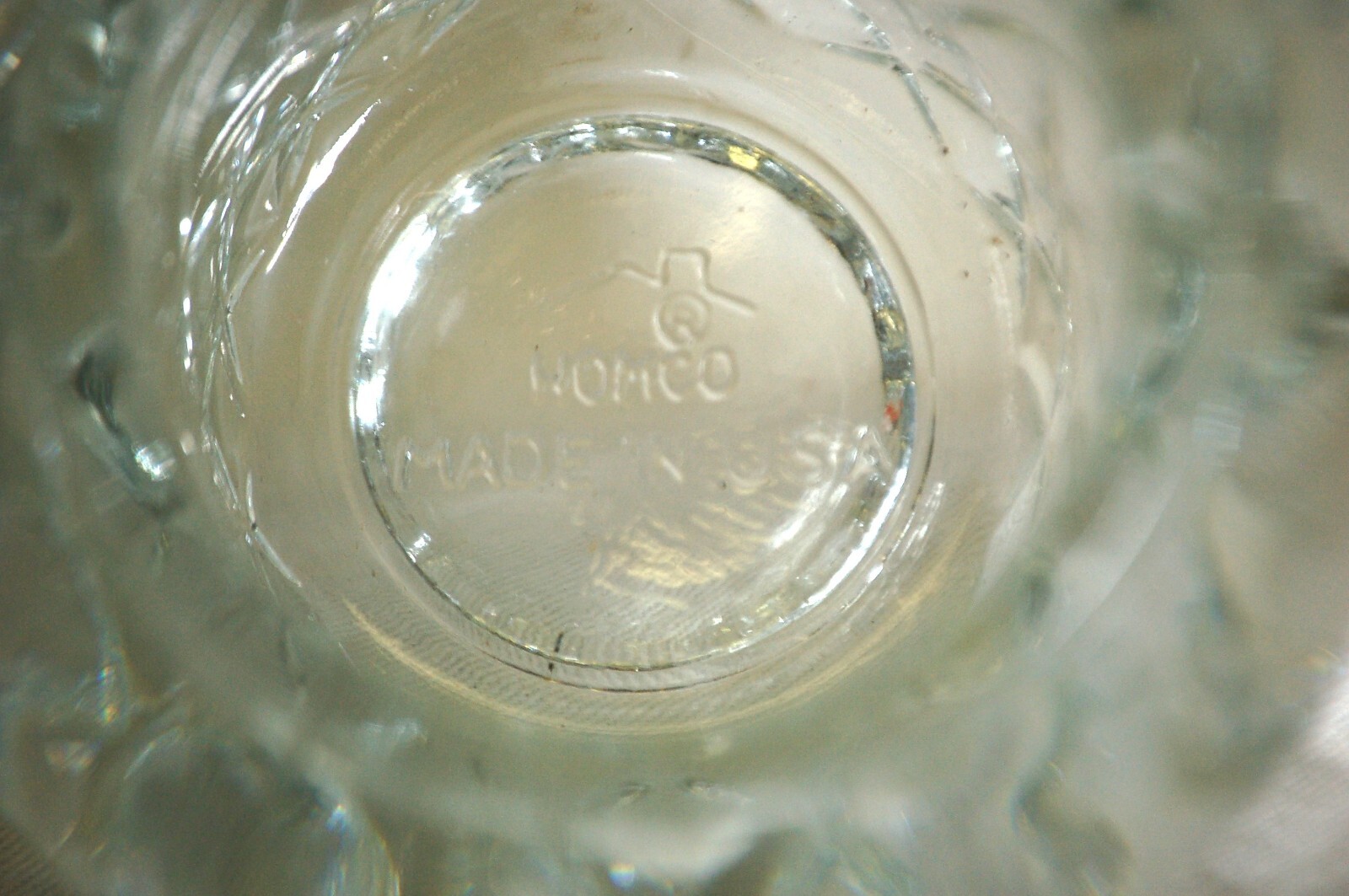 Pair Crystal Orb Votive Tea Light Candle Holders Homco USA eBay