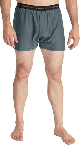ExOfficio L20528 Give-N-Go Boxer Charcoal Men's Underwear Size M