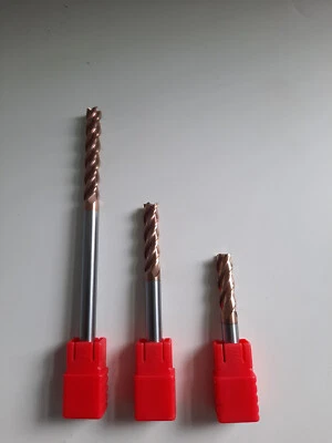 VHM Schaft Fräser 4-Schneiden xxl Extra lang