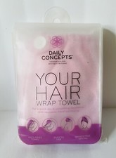 Daily Concepts Your Hair Wrap Towel Reusable And Travel Packaging