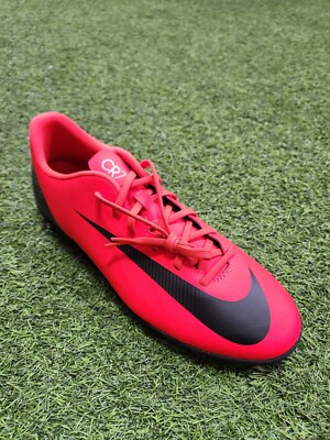 Nike Vapor 12 Club CR7 Turf Men's Soccer Shoes Crimson-Black | eBay