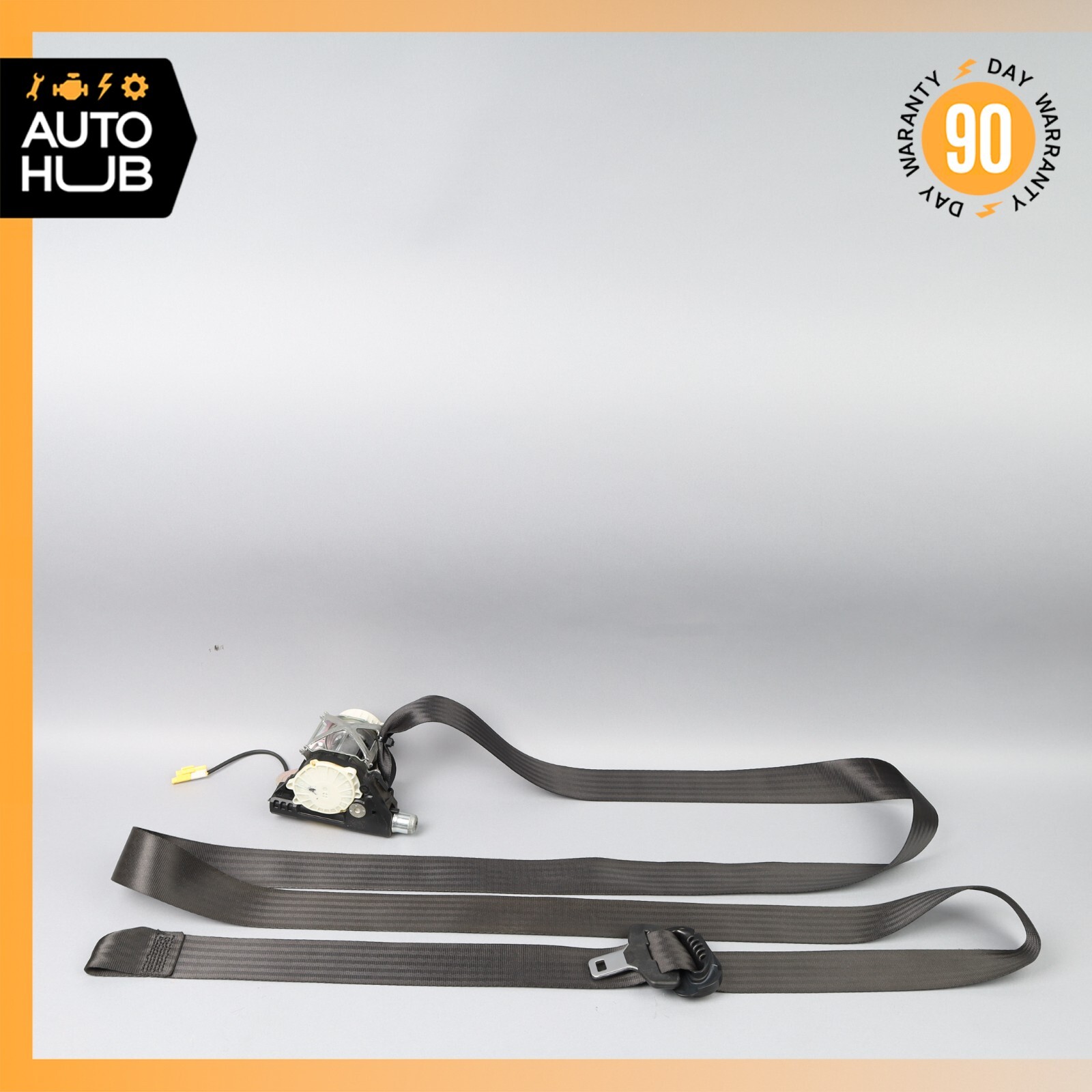 08-18 Maserati GranTurismo M145 Coupe Front Right Side Seat Belt Black OEM