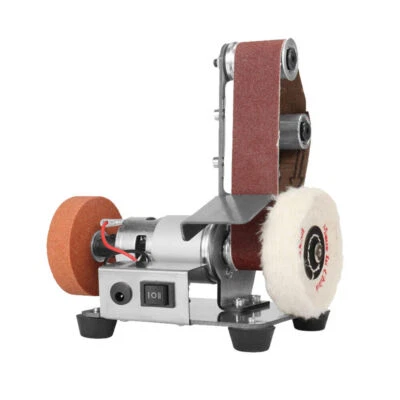 UK Electric Belt Sander Grinder DIY Polishing Machine Sanding Tool Kit 220V