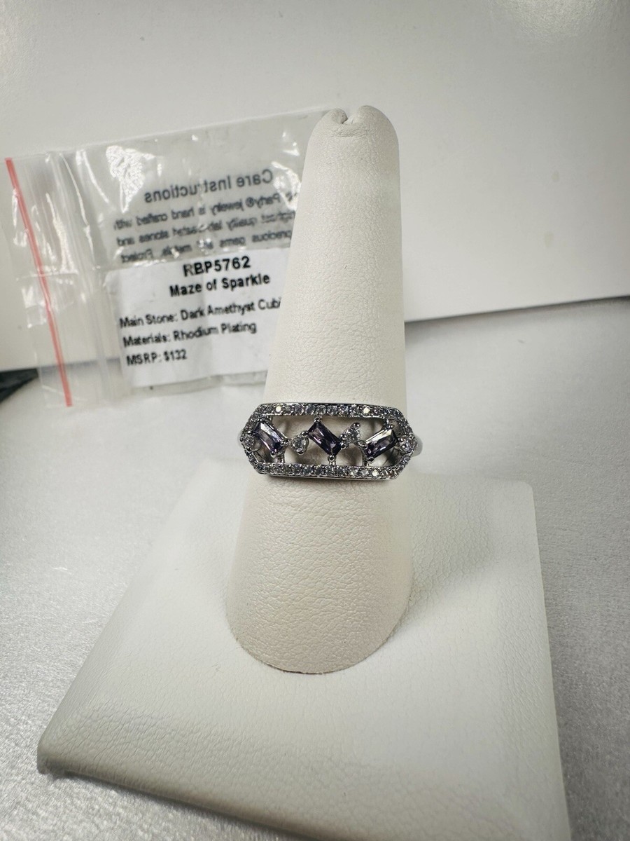 NIB Bomb Party Sz10 Revealed BP Ring RBP5762 Maze of Sparkle NIB Bomb Party Sz10 Revealed BP Ring RBP5762 Maze of Sparkle