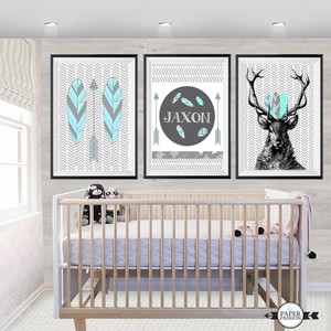 name prints for nursery