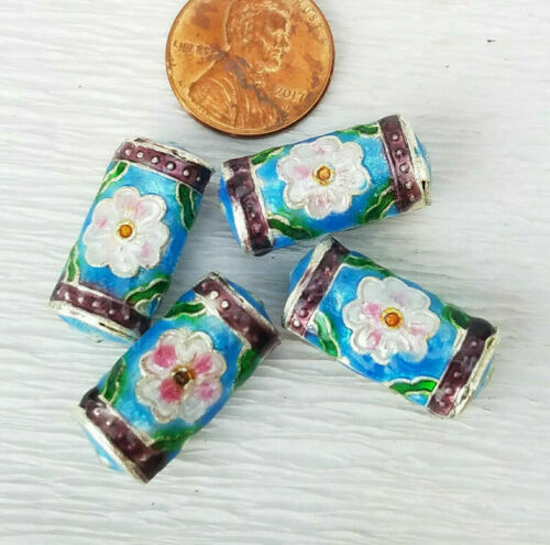 Chinesische Emaille Perlen Blumen Adler Erdbeere Shou YinYang Pfirsich Ihre Wahl - Bild 25 von 29