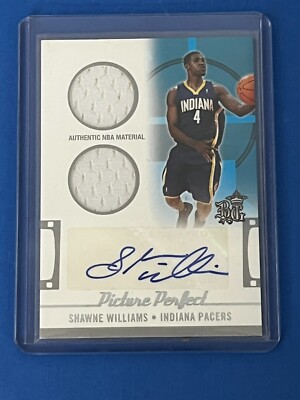 Shawne Williams 2006-2007 Topps Big Game Picture Perfect PPJSA-SWI Auto RC /199