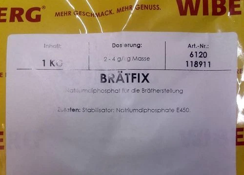 Wiberg Brätfix 1 kg, Gewürz, Gewürze, Kutterhilfsmittel