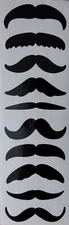 Mrs Grossman`s MUSTACHES 2013 Stickers Moustache