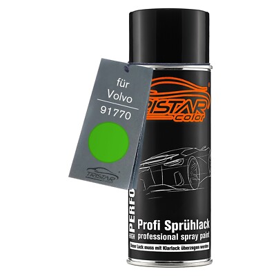 Autolack Spraydose für Volvo 91770 Gelbgreen Bring Green Basislack Sprühdose