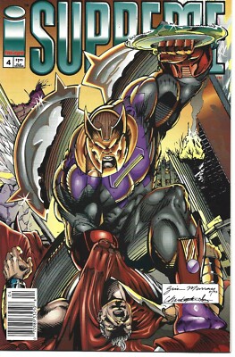 SUPREME #4 IMAGE COMICS 1993 BAGGED / BOARDED