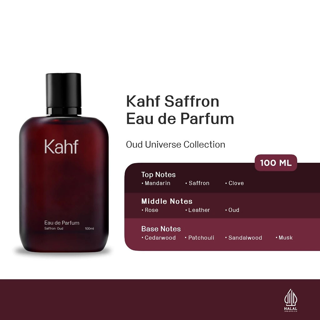 Kahf Parfum Very Oud 100ml KAHF Saffron Men Perfume Sweet Light Fresh  Energizing Aromas
