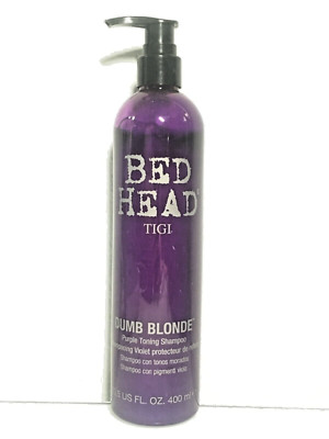 Tigi Bed Head Dumb Blonde Purple Toning Shampoo 13.5 US fl oz