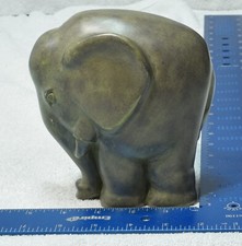 Elephant Resin Animal Figurine Wildlife Craft Collectible Decor