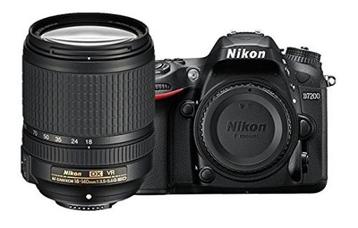 Camera Photography Nikon D7200 DSLR Camera With 18-140mm VR Lens