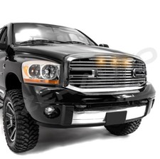 Front Hood Chrome Big Horn II Grille+Replacem...